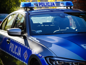 Na zdjęciu radiowóz